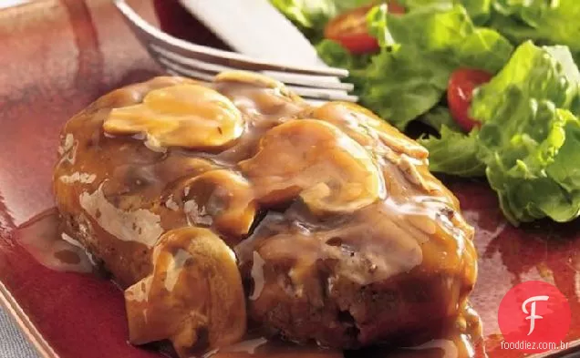 Herbed Salisbury Mushroom Steaks