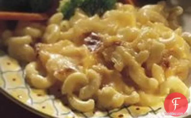Macarrão e queijo favorito da família (mais leve )