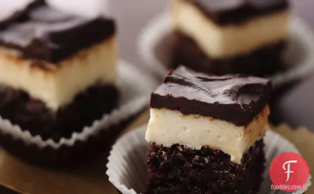 Brownies Recheados Com Café Cremoso