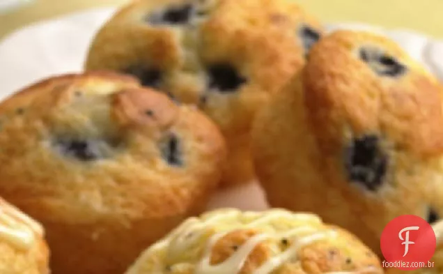 Mini-Muffins De Mirtilo Selvagem