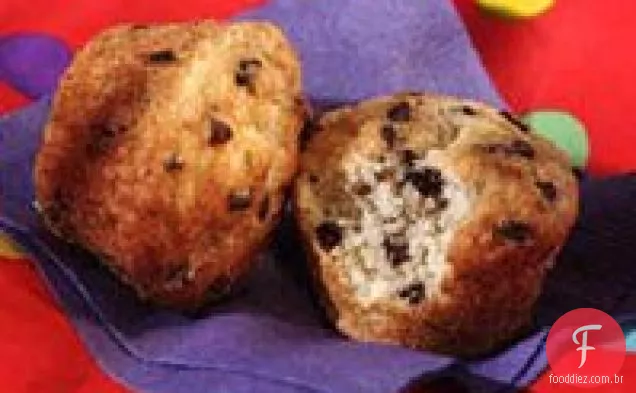 Chocolate Chip-Muffins De Banana