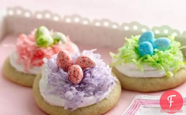 Easter Nest Cookies