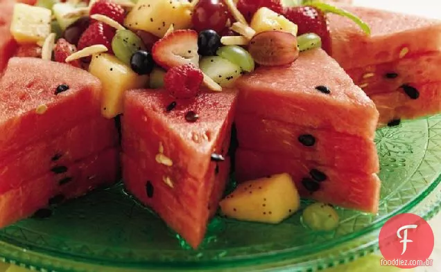 Salada De Frutas Com Limão E Mel Sem Glúten