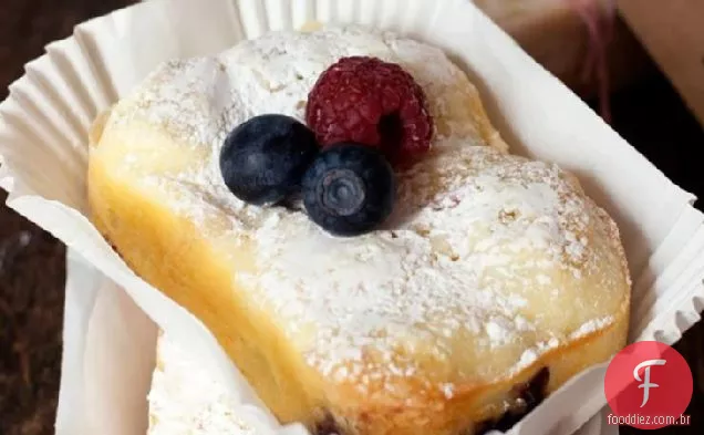 Bolos de Cream Cheese e Berry
