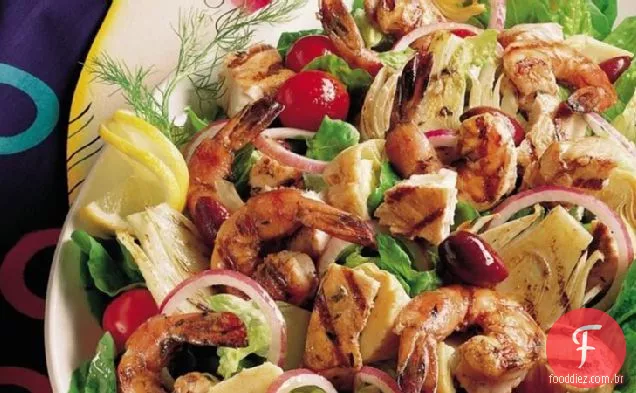 Salada De Marisco Misto Grelhado