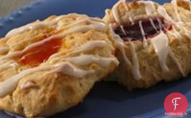 Biscoitos Vitrificados Cheios De Frutas