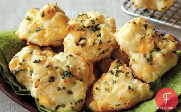 Biscoitos Cheddar Drop
