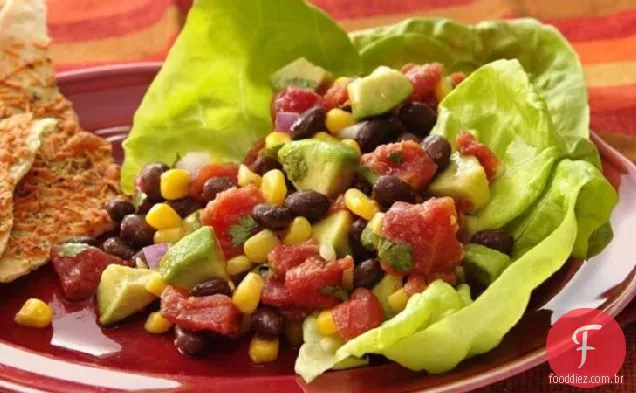 Salada de milho e Feijão Preto