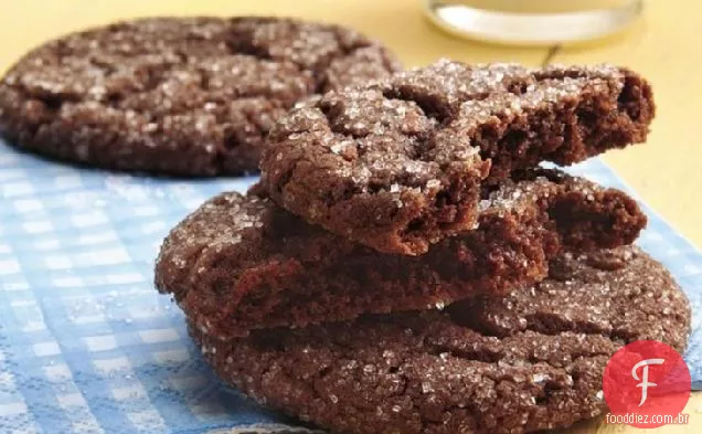 Biscoitos De Chocolate Com Mistura Rápida