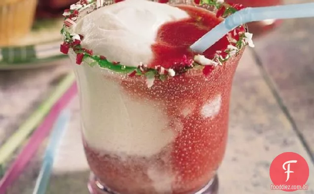 Smoothie De Morango Do Pólo Norte