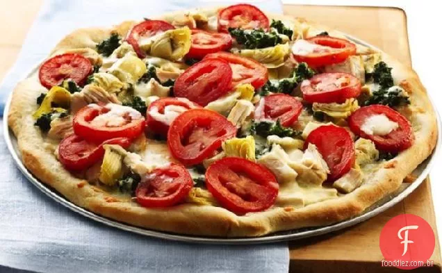 Rustic Chicken Pizza