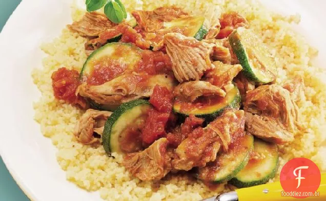 Jantar De Peru Italiano Com Fogão Lento