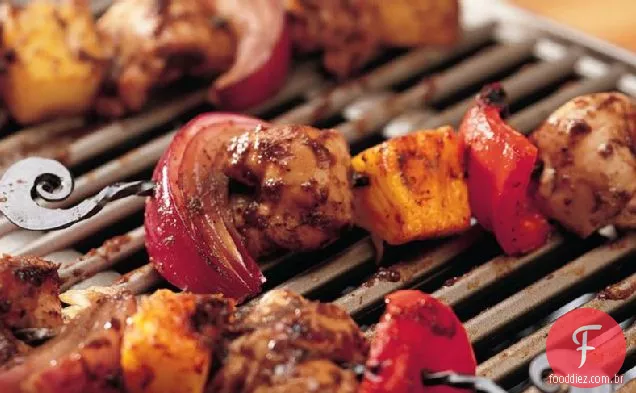 Cabobs De Frango Grelhado