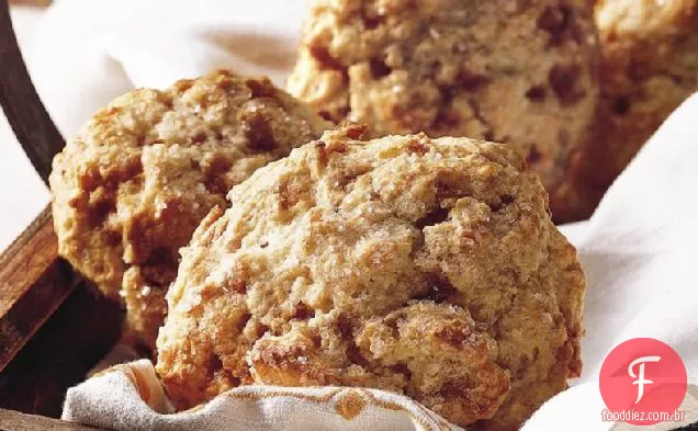 Banana-Toffee Drop Scones