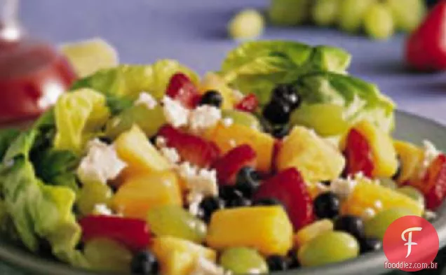 Salada Fácil De Frutas Frescas