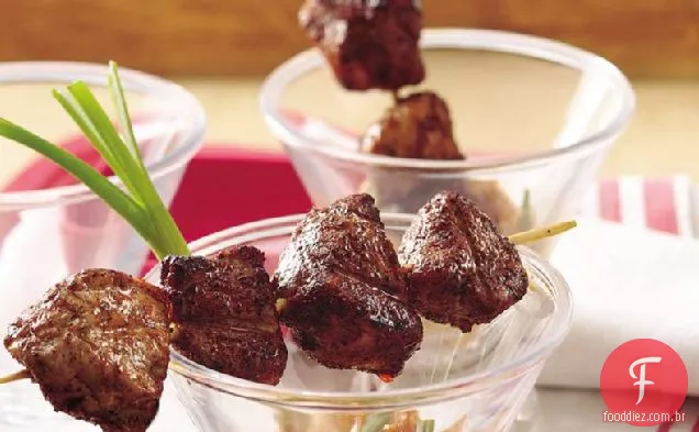 Grelhados Churrasco Carne De Porco Mordidas