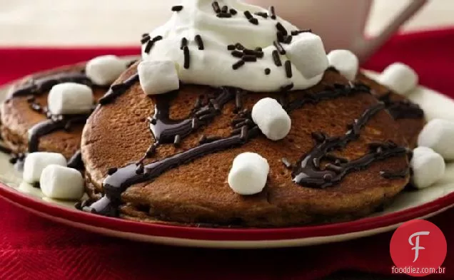 Panquecas De Chocolate Quente