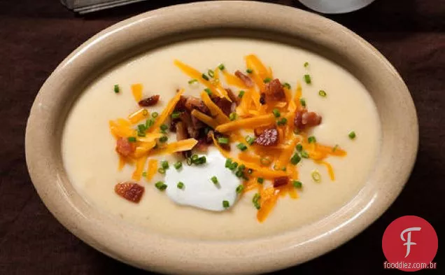 Sopa De Batata Assada Carregada