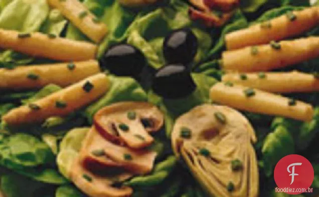 Alcachofra-Salada De Aspargos