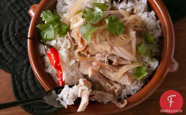 Panela De Barro de frango e gengibre