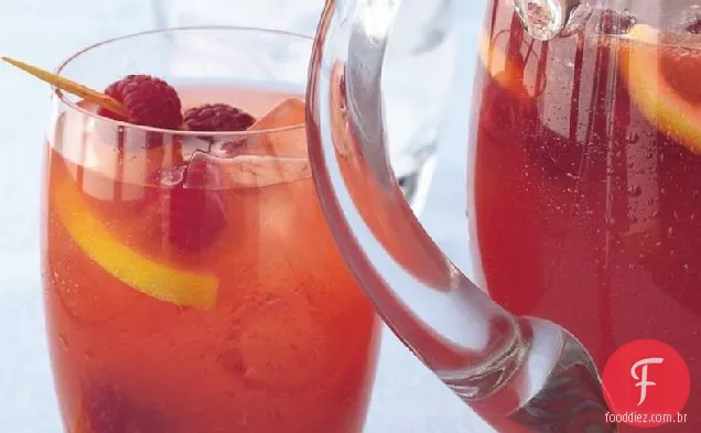 Framboesa-Damasco Sangria