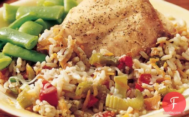 Fogão Lento Peru Italiano-Jantar De Arroz