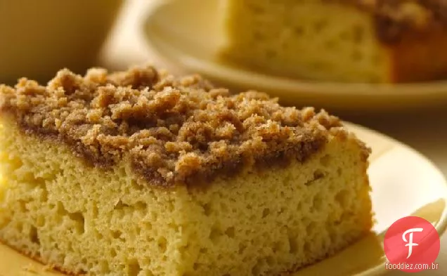 Bolo De Café Sem Glúten Bisquick ™ Cinnamon Struesel