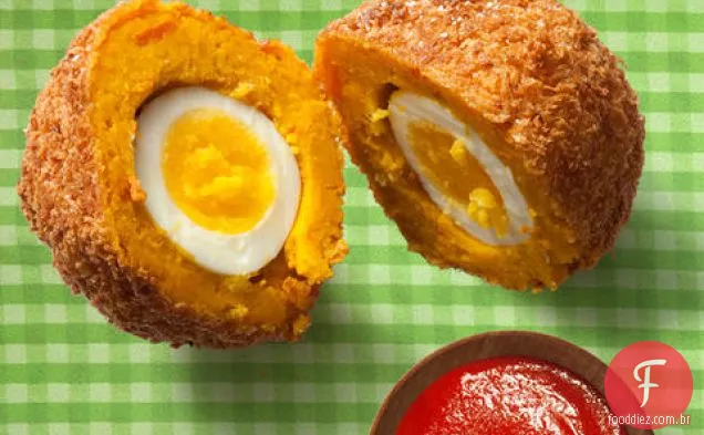 Ovos Escoceses De Abóbora Kabocha