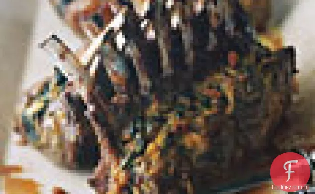 Rack De Cordeiro com acelga suíça