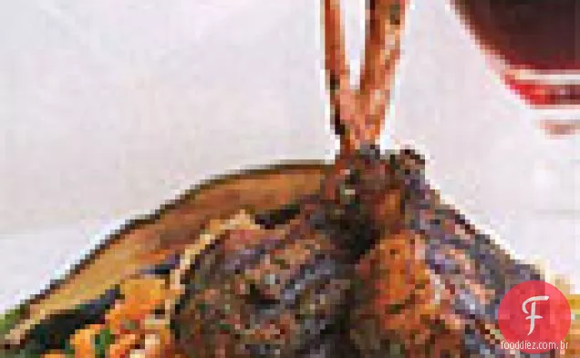 Costeletas De Cordeiro Charmoula Grelhadas