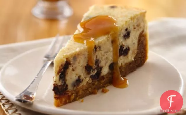 Manteiga De Amendoim Brownie Cheesecake