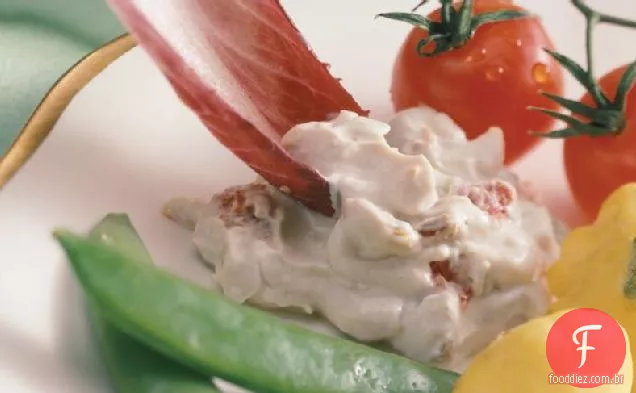 Asiago e molho de tomate seco ao sol