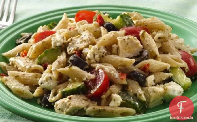 Frango Mediterrâneo-Salada De Macarrão