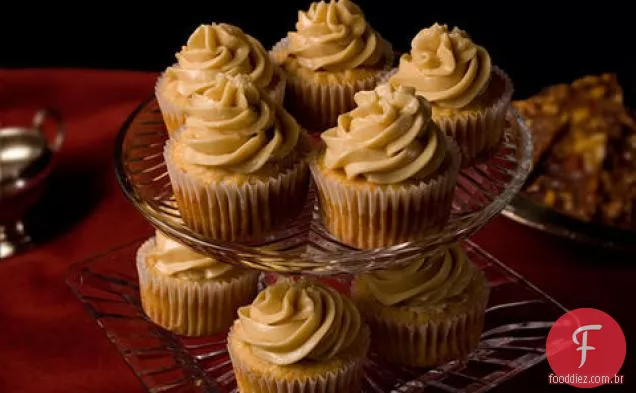 Cupcakes De Maçã Com Especiarias