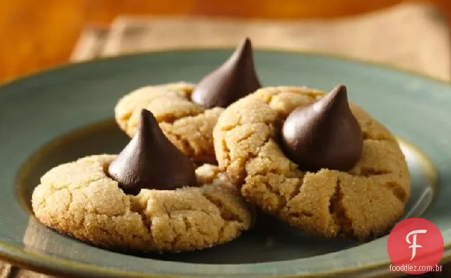 Biscoitos De Flor De Manteiga De Amendoim Bisquick
