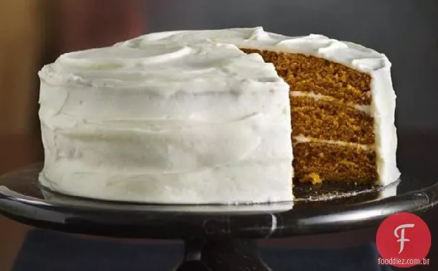 Bolo De Abóbora incrivelmente úmido com cobertura de Cream Cheese