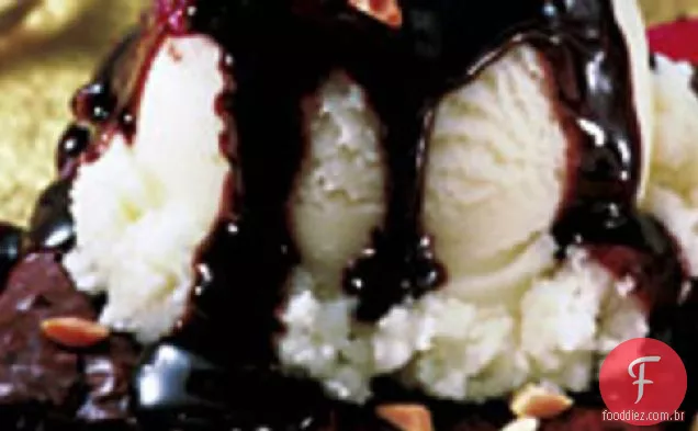 Fudgy Brownie Sundaes