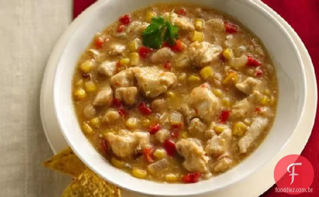 Chili De Frango Branco Fogão Lento