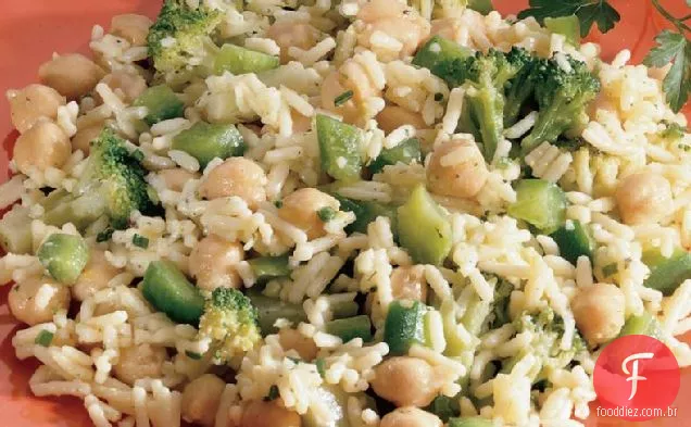 Brócolis-Salada De Arroz