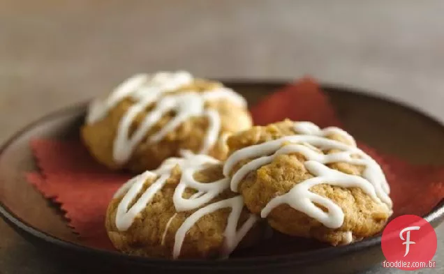 Abóbora-Pecan Spice Cookies