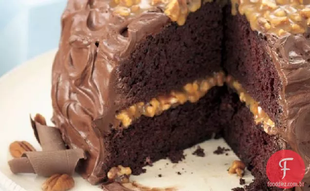 Caramelo Pegajoso-Bolo De Noz-Pecã