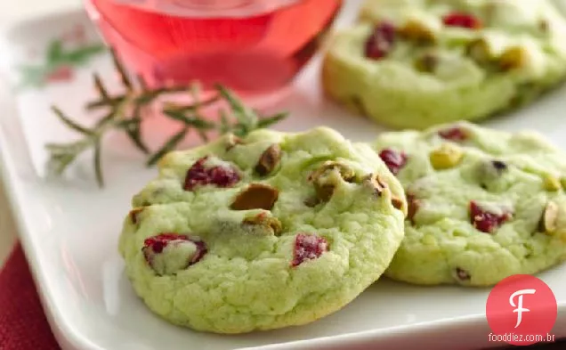 Biscoitos Cran-Pistache