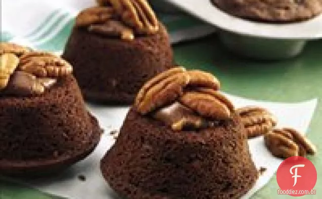 Muffins De Tartaruga De Cabeça Para Baixo