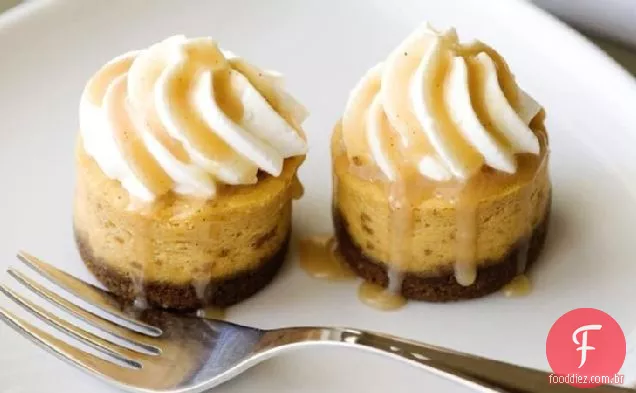 Mini Cheesecakes De Abóbora