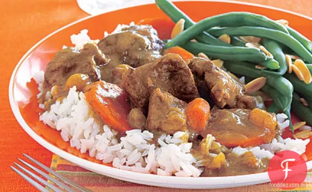 Ensopado de cordeiro com cenoura