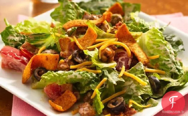 Southwestern BLT Taco Salad