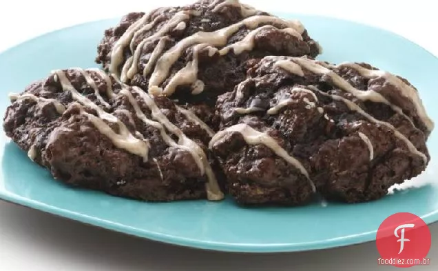 Biscoitos De Fudge Crocantes Sem Glúten