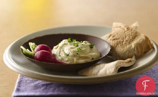 Hummus com Chips Pita