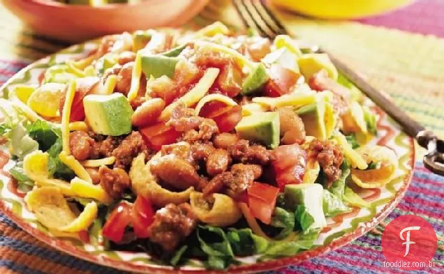 Faça Sua Própria Salada De Taco