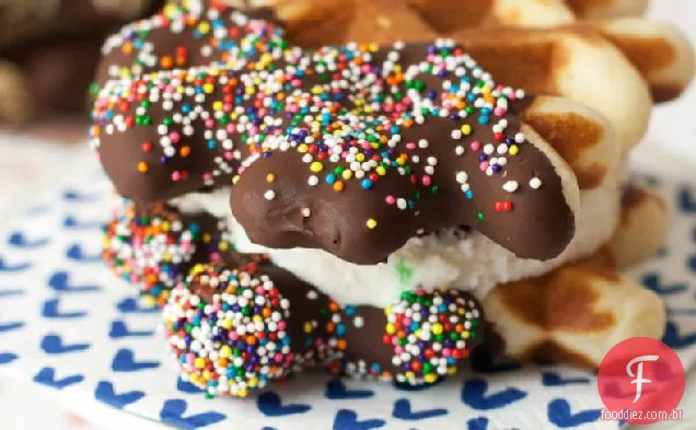 Wafflewiches De Sorvete